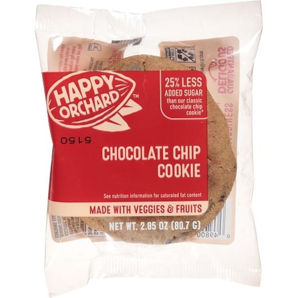 Happy Orchard Individually Wrapped Chocolate Chip Cookie, 0.178 Pound -- 48 Per Case