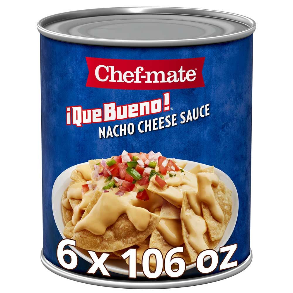 Chef-mate Que Bueno Nacho Cheese Sauce, 106 Ounce -- 6 Per Case