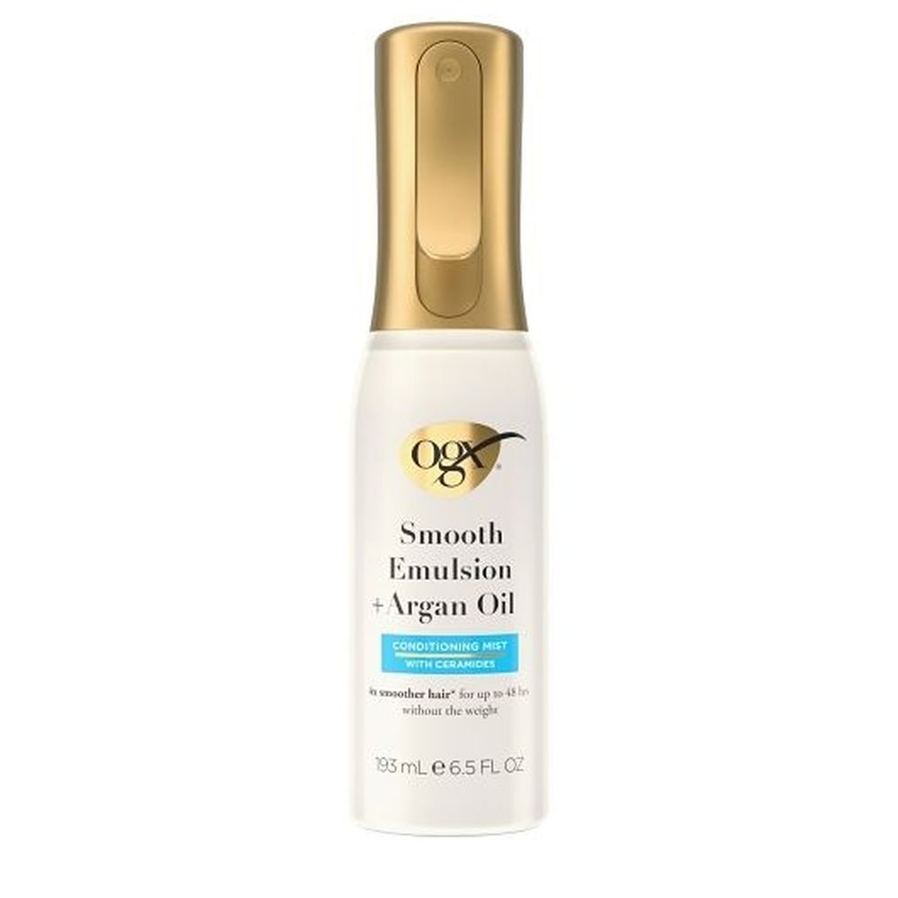 Ogx Smooth Emulsion Plus Argan Oil Conditioning Mist With Ceramides, 193.5 Milliliter -- 12 Per Case