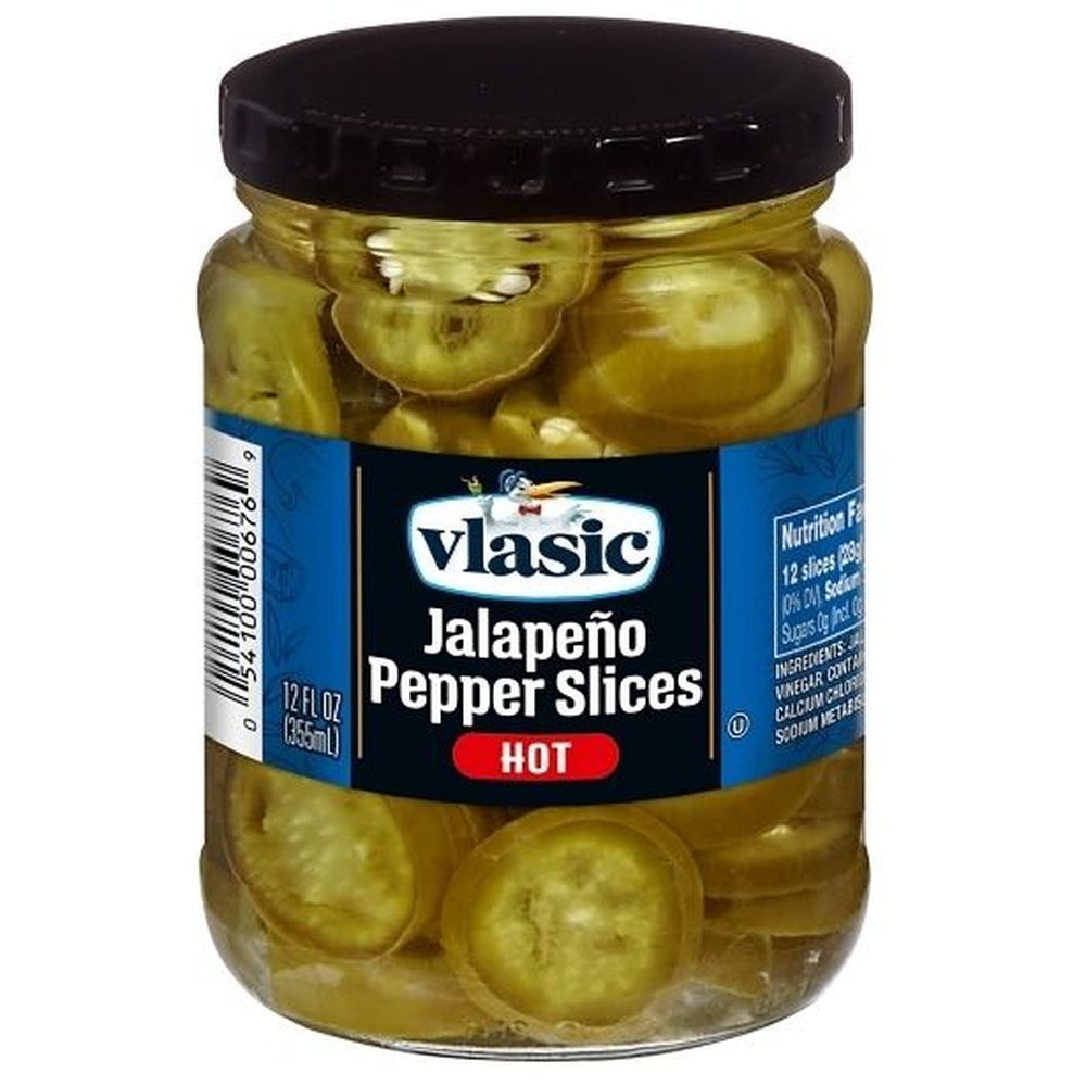 Vlasic Deli Style Hot Jalapeno Peppers Slice, 12 Fluid Ounce -- 12 Per Case