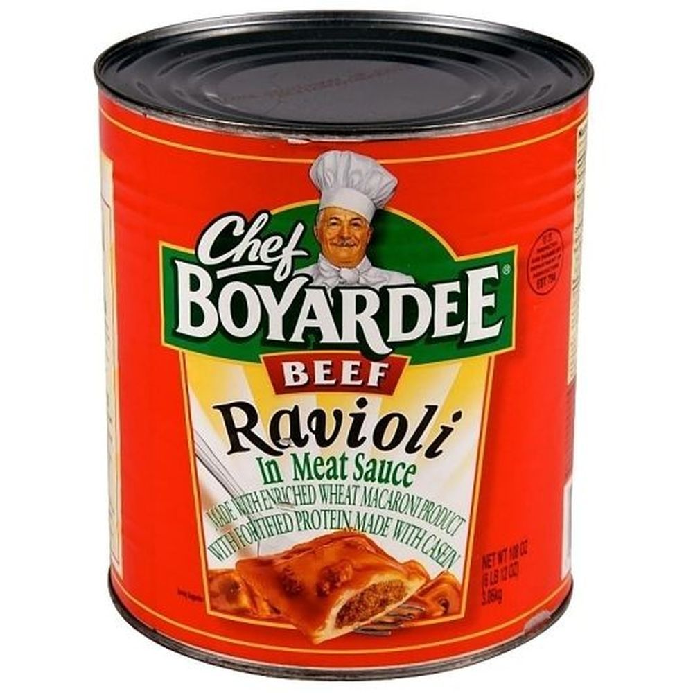 Chef Boyardee Beef Ravioli In Meat Sauce, 108 Ounce -- 6 Per Case