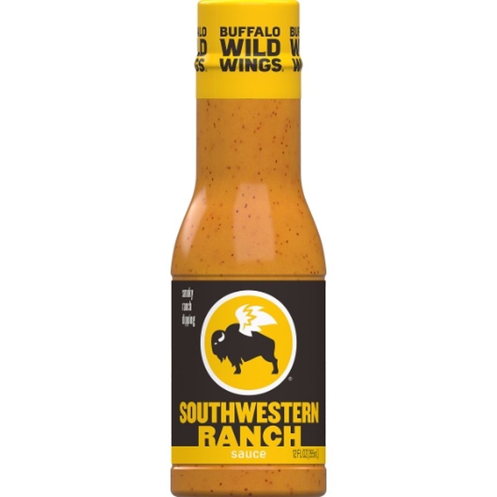 Buffalo Wild Wings 12 Fluid Ounce Southwestern Ranch Sauce, 6 Count