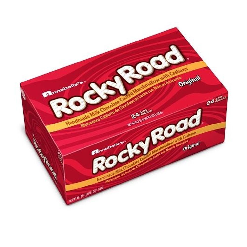 Annabelle Rocky Road Original Candy Bar, 1.82 Ounce, 24 Count -- 12 Per Case