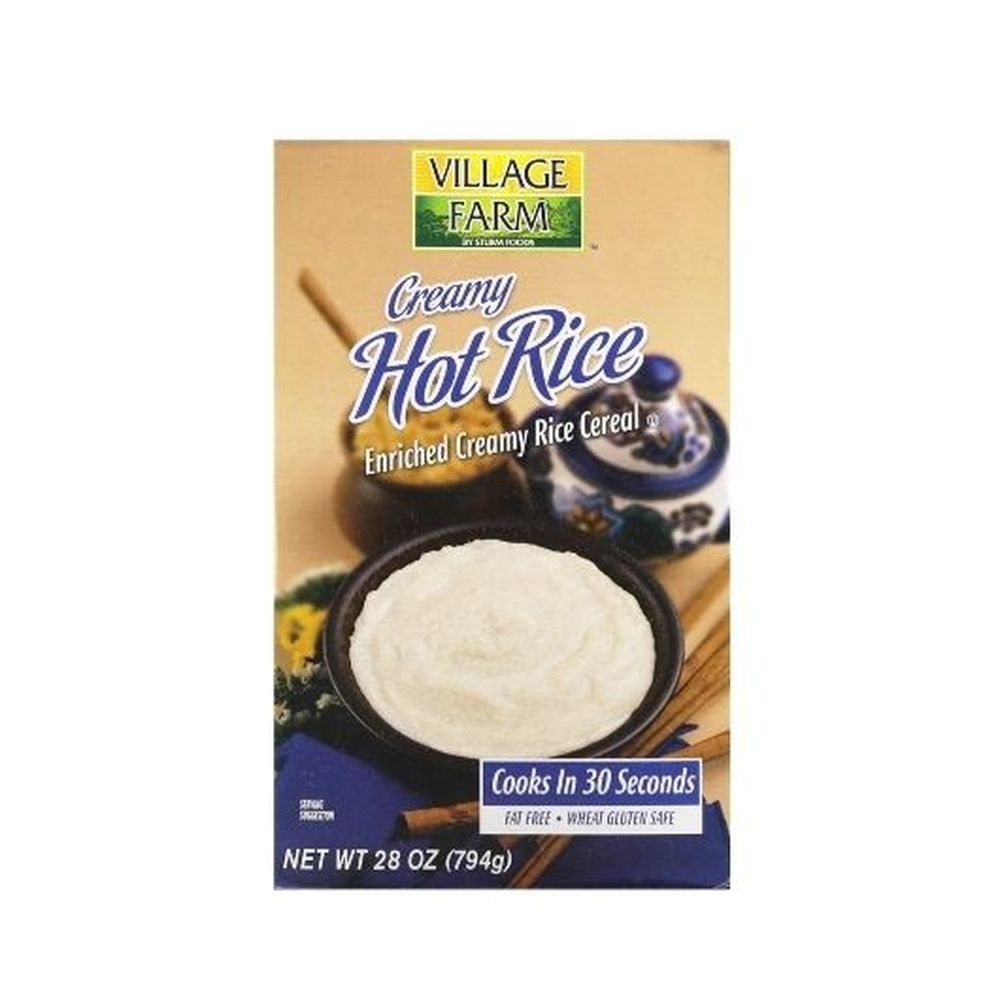 Village Farm By Sturm Creamy Hot Rice, 28 Ounce -- 12 Per Case