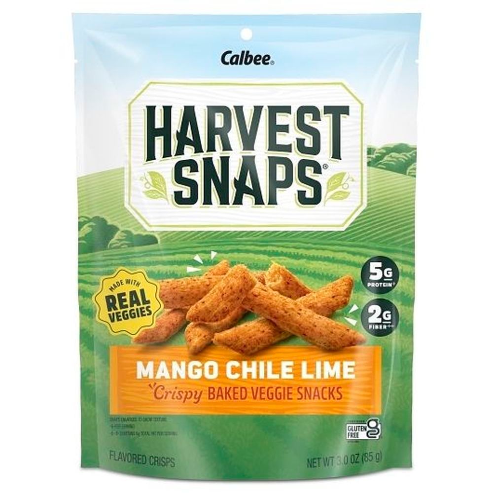 Harvest Snaps Mango Chile Lime Lentil Veggie Crisps, 3 Ounce -- 12 Per Case