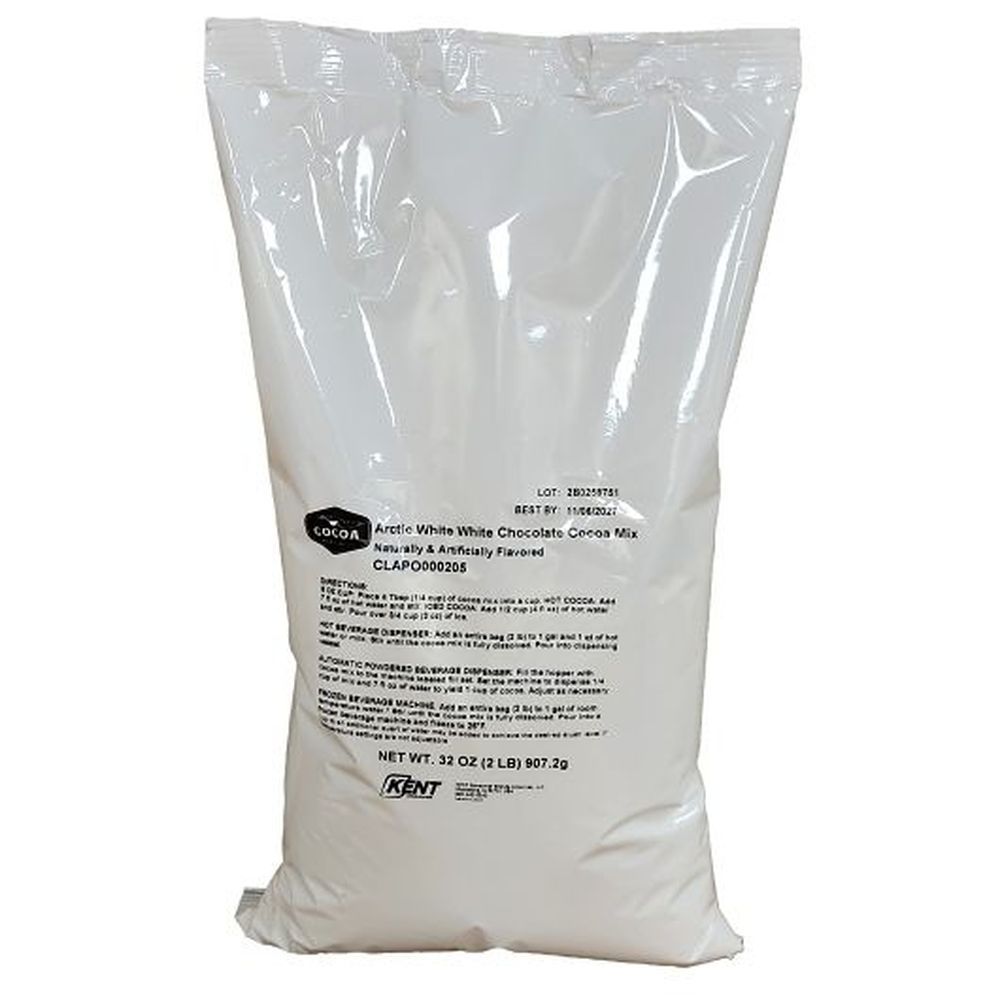 Cocoa Classics Arctic White Chocolate Cocoa Mix, 2 Pound -- 6 Per Case