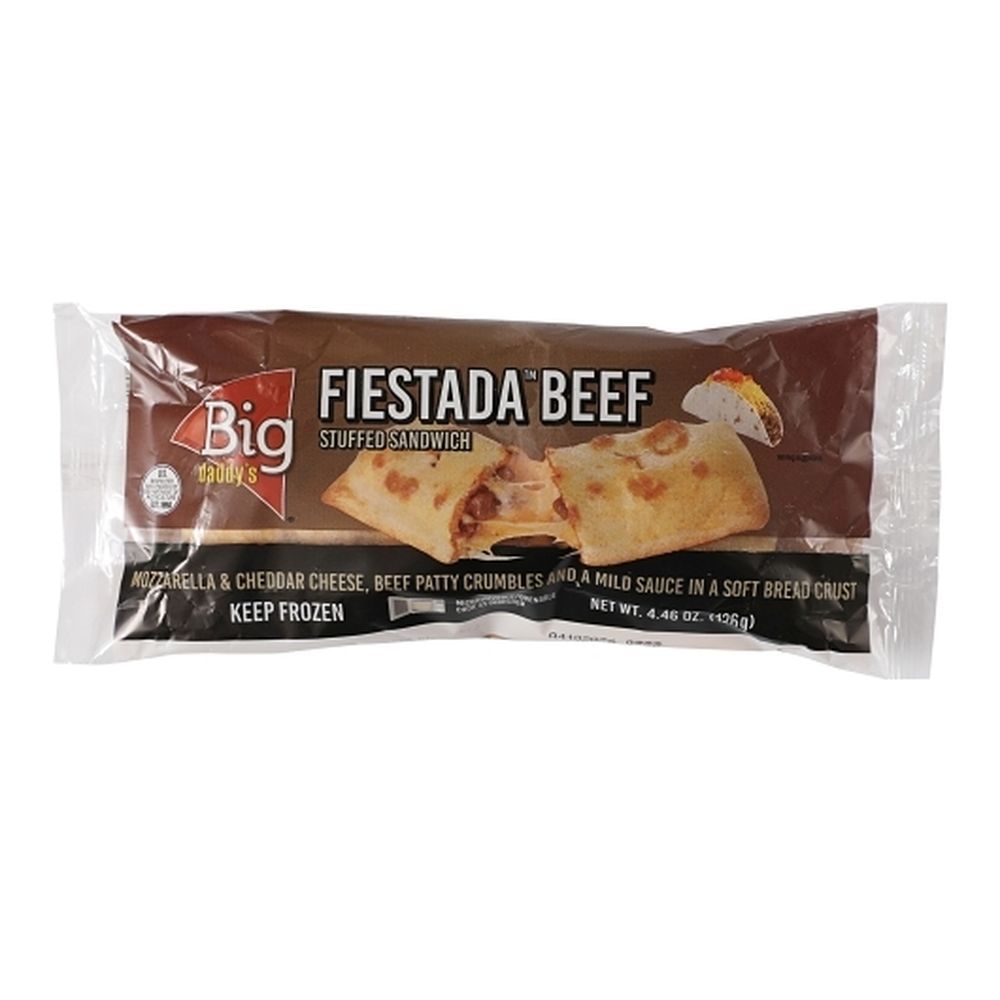 Big Daddy's Fiestada Beef Stuffed Sandwich, 4.46 Ounce -- 48 Per Case