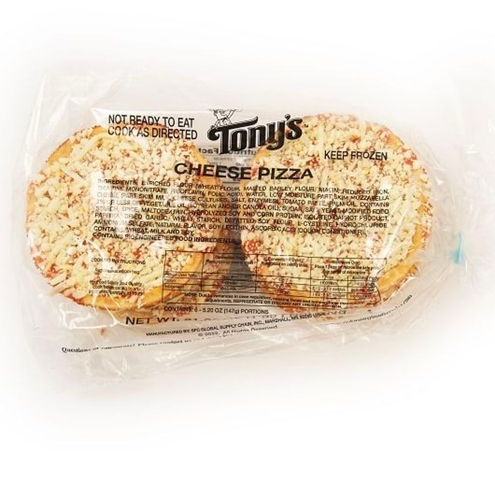 Tony's Cheese Par Baked Pizza, 5.5 Ounce -- 54 Per Case