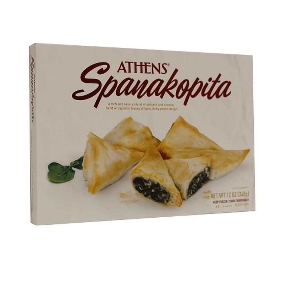 Athens Spinach And Cheese Triangle Spanakopita, 12 Ounce -- 12 Per Case