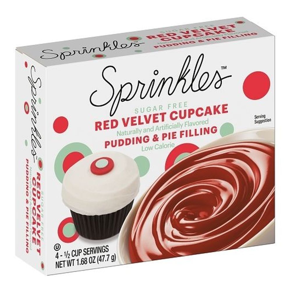 Sprinkles Red Velvet Cupcake Pudding And Pie Filling, 1.68 Ounce -- 12 Per Case