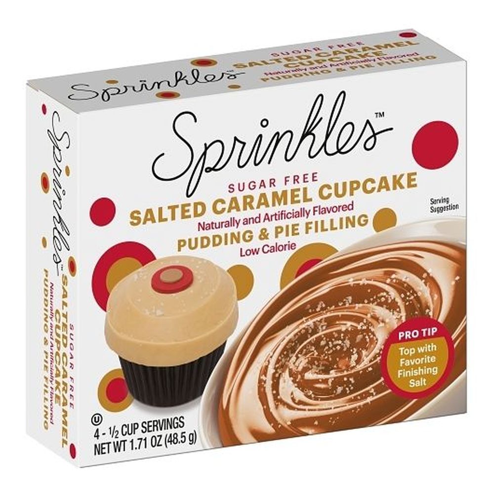 Sprinkles Salted Caramel Cupcake Pudding And Pie Filling, 1.71 Ounce -- 12 Per Case