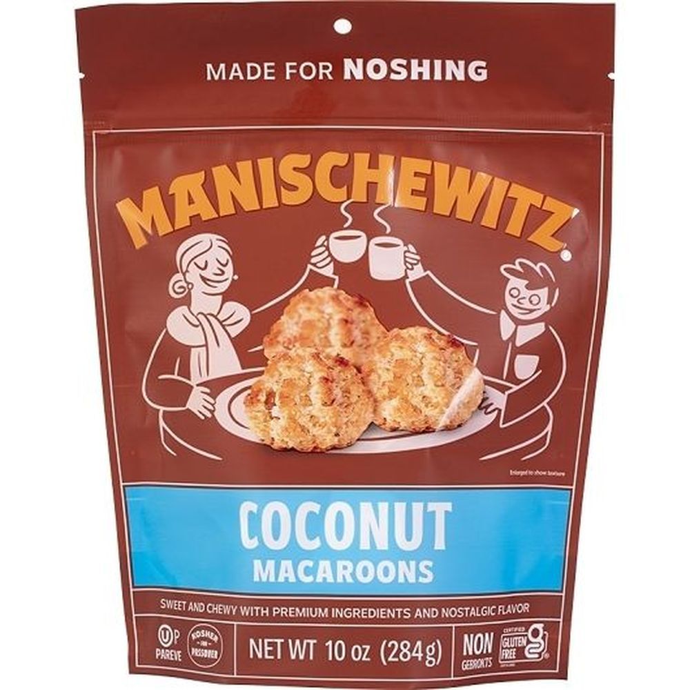Manischewitz Coconut Macaroons, 10 Ounce -- 12 Per Case
