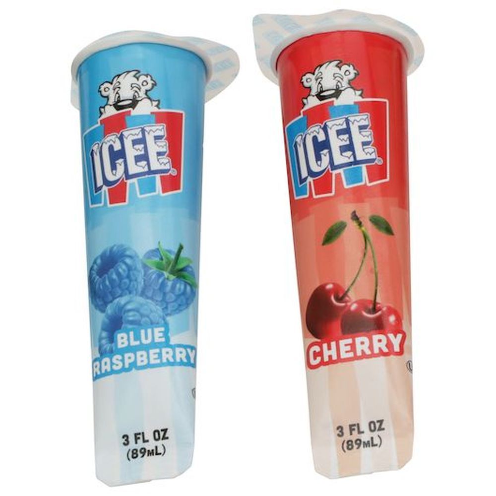 Icee Snack Tube, Variety Pack, 3 Ounce -- 30 Per Case