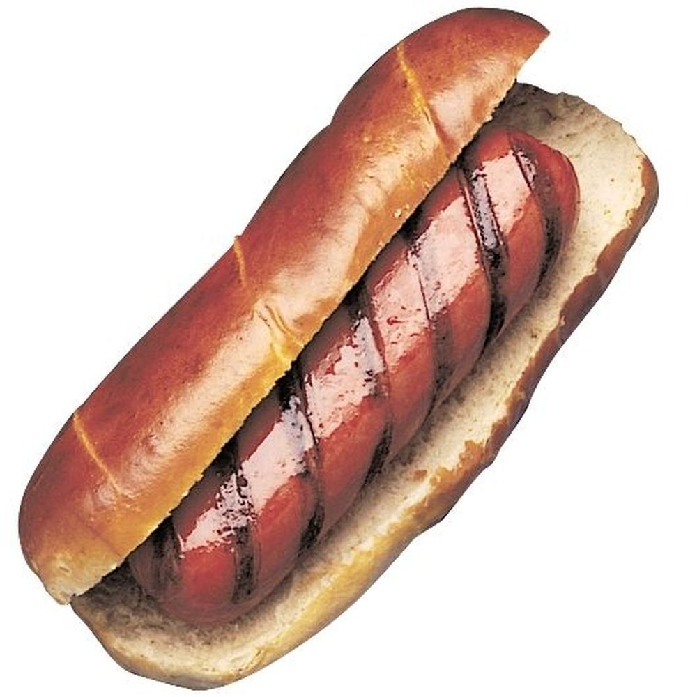 Bavarian Bakery 51 Percent Whole Grain Pretzel Hot Dog Bun, 2.2 Ounce -- 72 Per Case