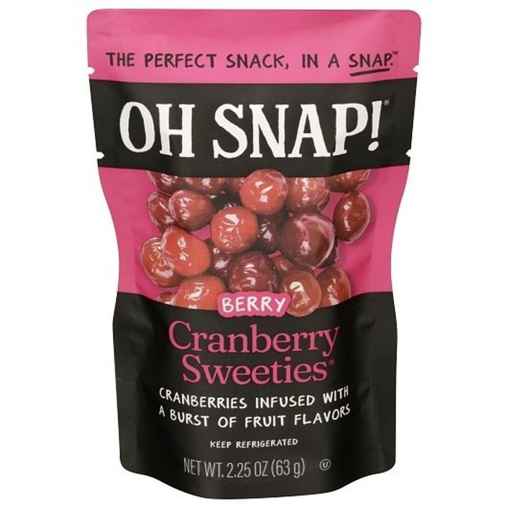 Oh Snap Cranberry Sweeties, 2.25 Ounce -- 12 Per Case