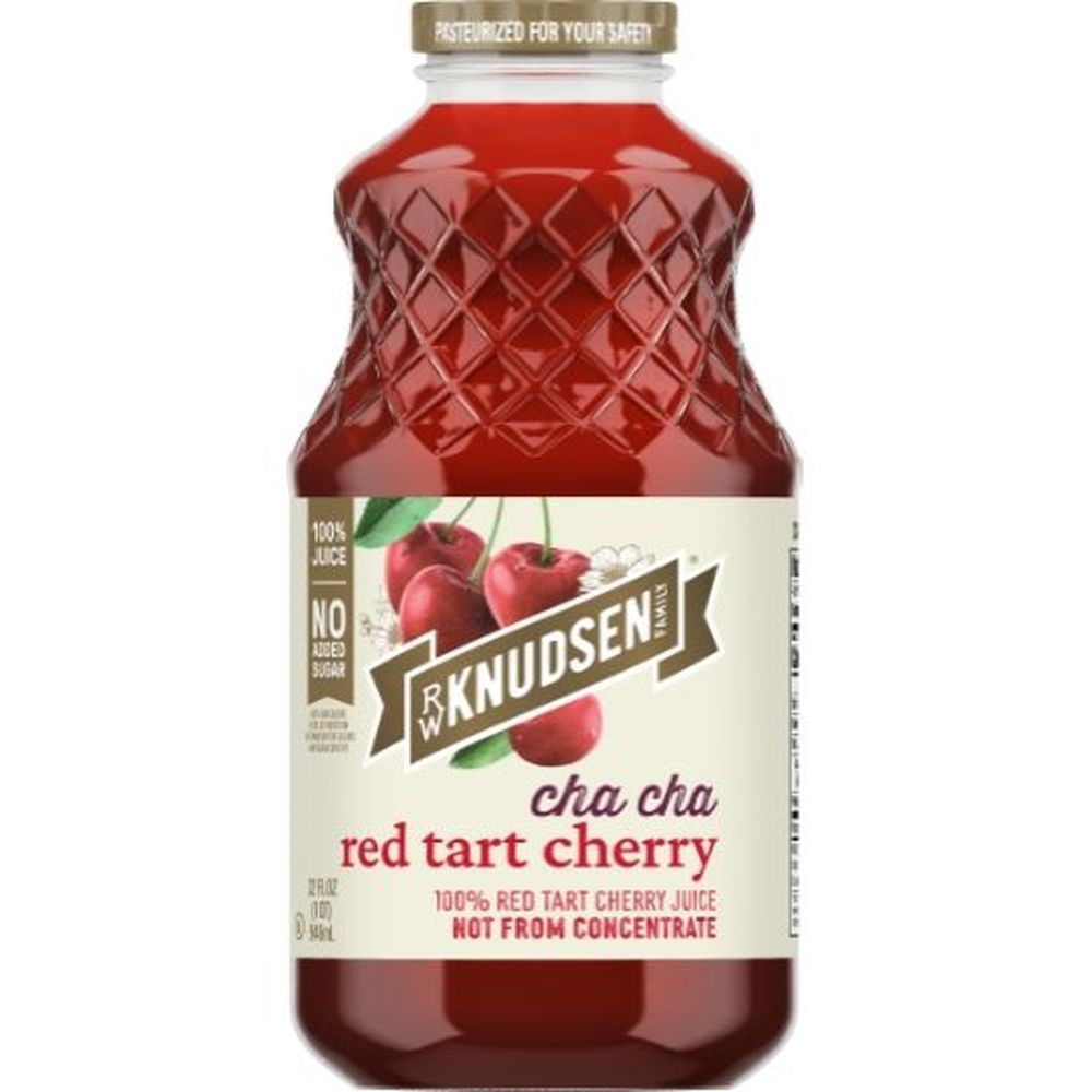 Rw Knudsen Cha Cha Red Tart Cherry Juice, 32 Fluid Ounce -- 6 Per Case