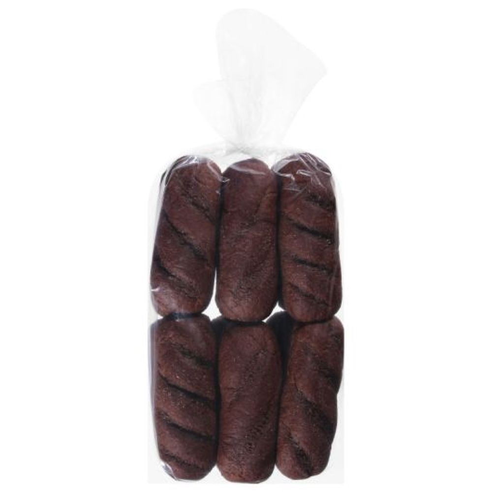European Bakerss Hinged Sliced Dark Honey Wheat Sub, 7 Inch, 12 Count -- 6 Per Case