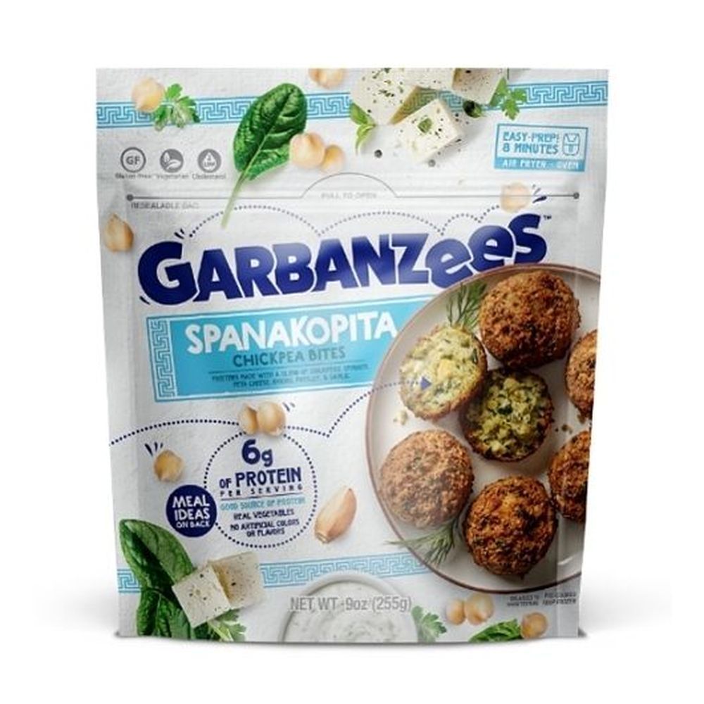 Garbanzees Fully Cooked Spanakopita Chickpea Bites, 10 Count
