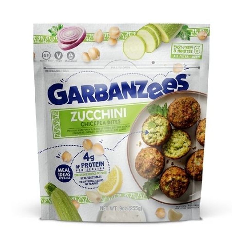 Garbanzees Fully Cooked Zucchini Chickpea Bites, 10 Count