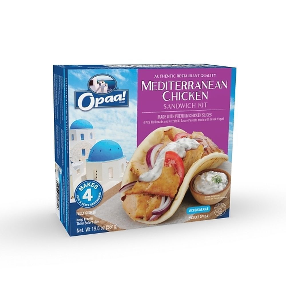 Opaa Chicken Sandwich Kit, 1.24 Pound -- 6 Per Case