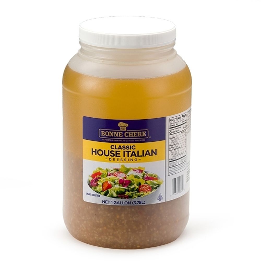 Bonne Chere Classic House Italian Dressing, 1 Gallon -- 4 Per Case