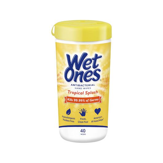 Wet Ones Moist Wipe Citrus Scent Antibacterial, 40 Count -- 12 Per Case