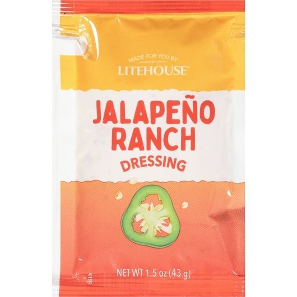 Made For You Jalapeno Ranch Dressing, 1.5 Fluid Ounce -- 60 Per Case