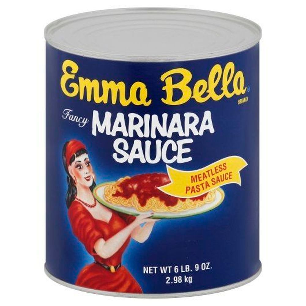 Emma Bella Fancy Marinara Sauce, 6.562 Pound -- 6 Per Case