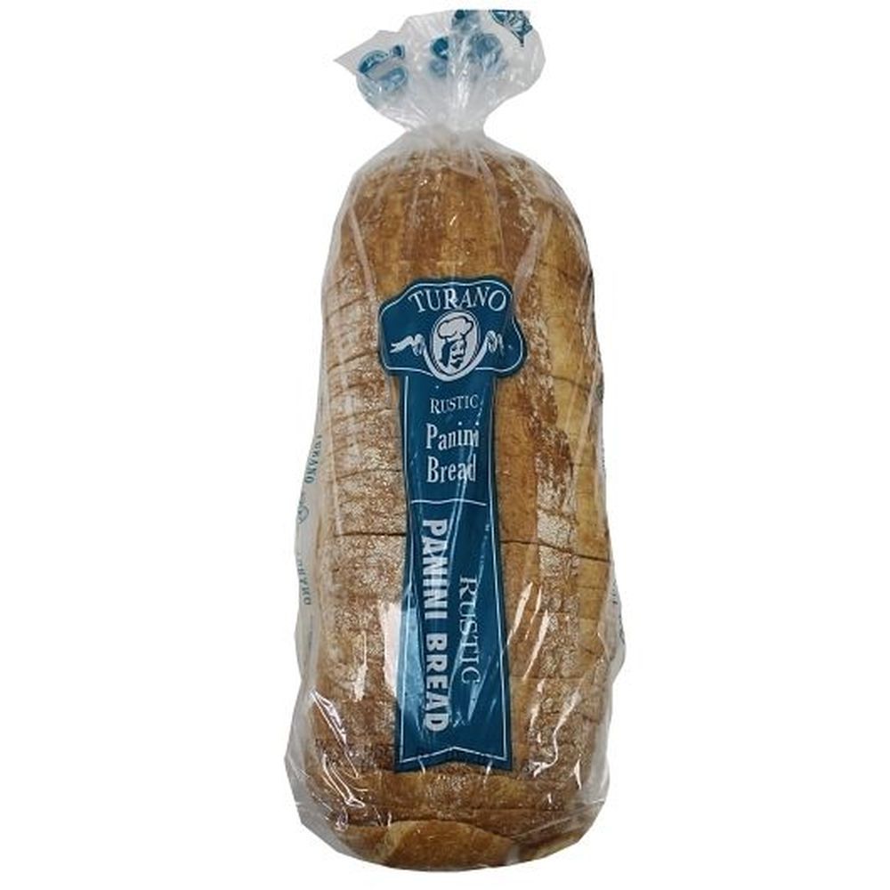Turano Baking Sliced Rustic Panini Bread, 48 Ounce -- 6 Per Case
