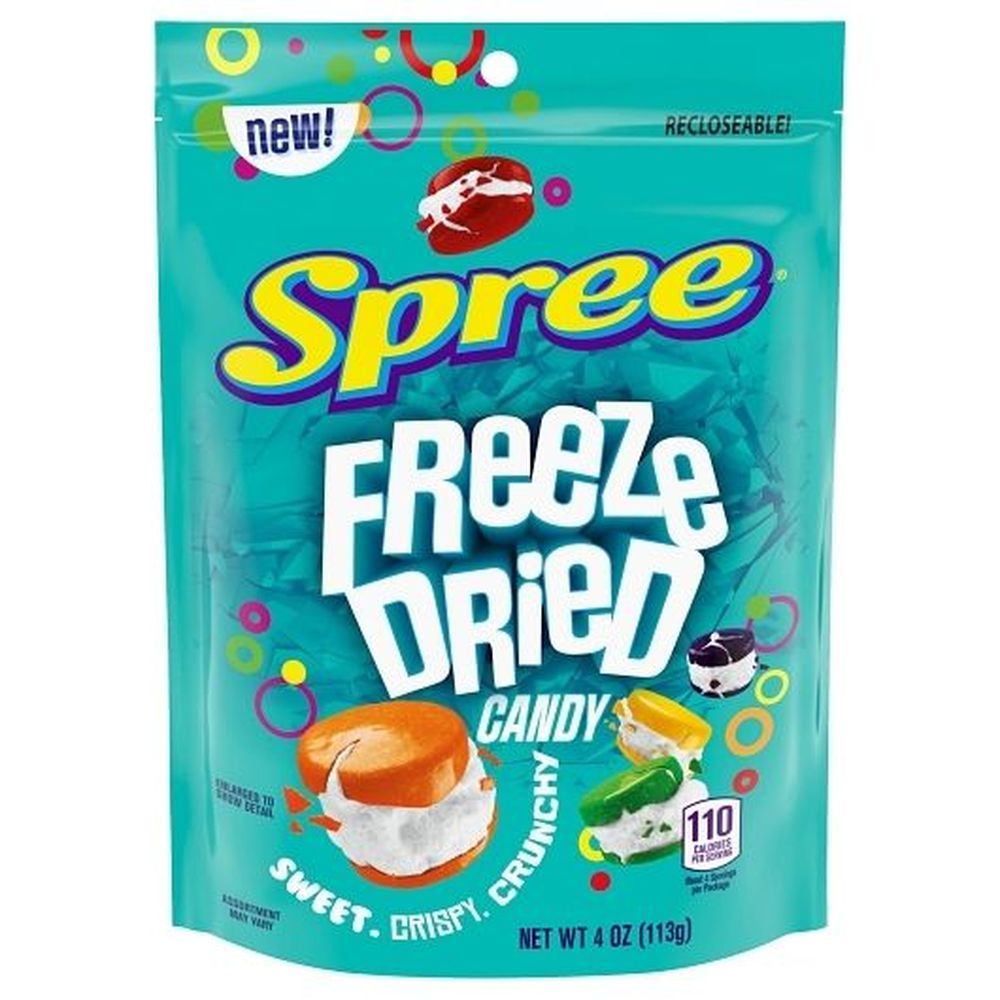 Spree Freeze Dried Candy, 4 Ounce -- 8 Per Case
