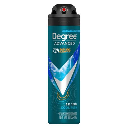 Degree Men Motionsense Cool Rush Anti Perspirant Dry Spray, 3.8 Ounce Aerosol -- 12 Per Case