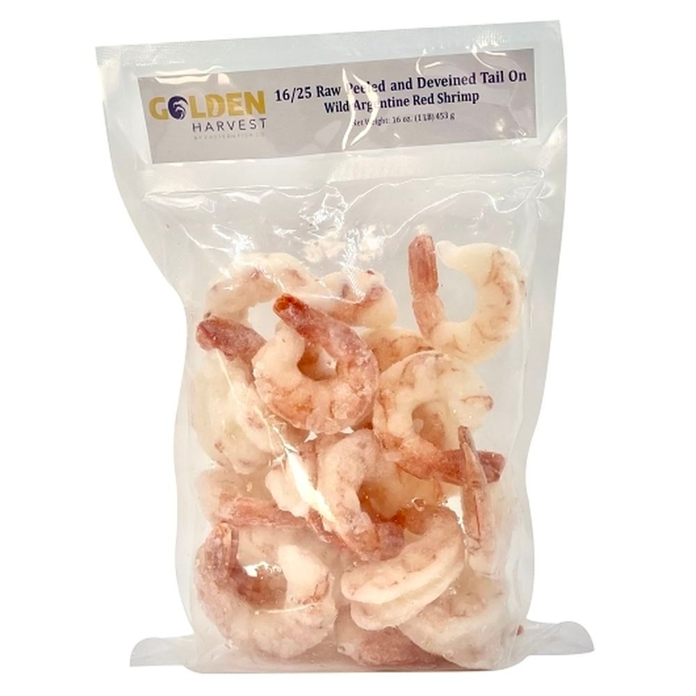 Golden Harvest 16/25 Arginine Red Shrimp, 250 Count -- 10 Per Case