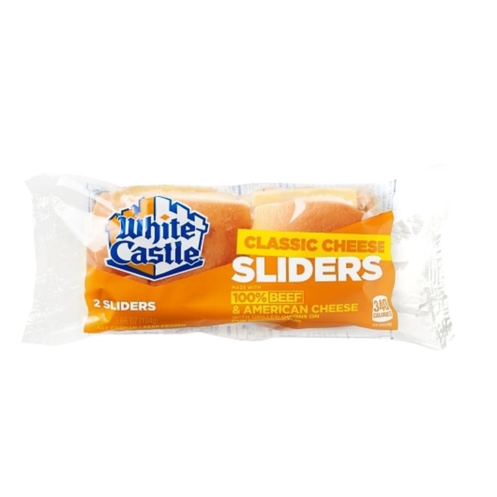 White Castle Classic Cheese Sliders, 3.66 Ounce -- 9 Per Case