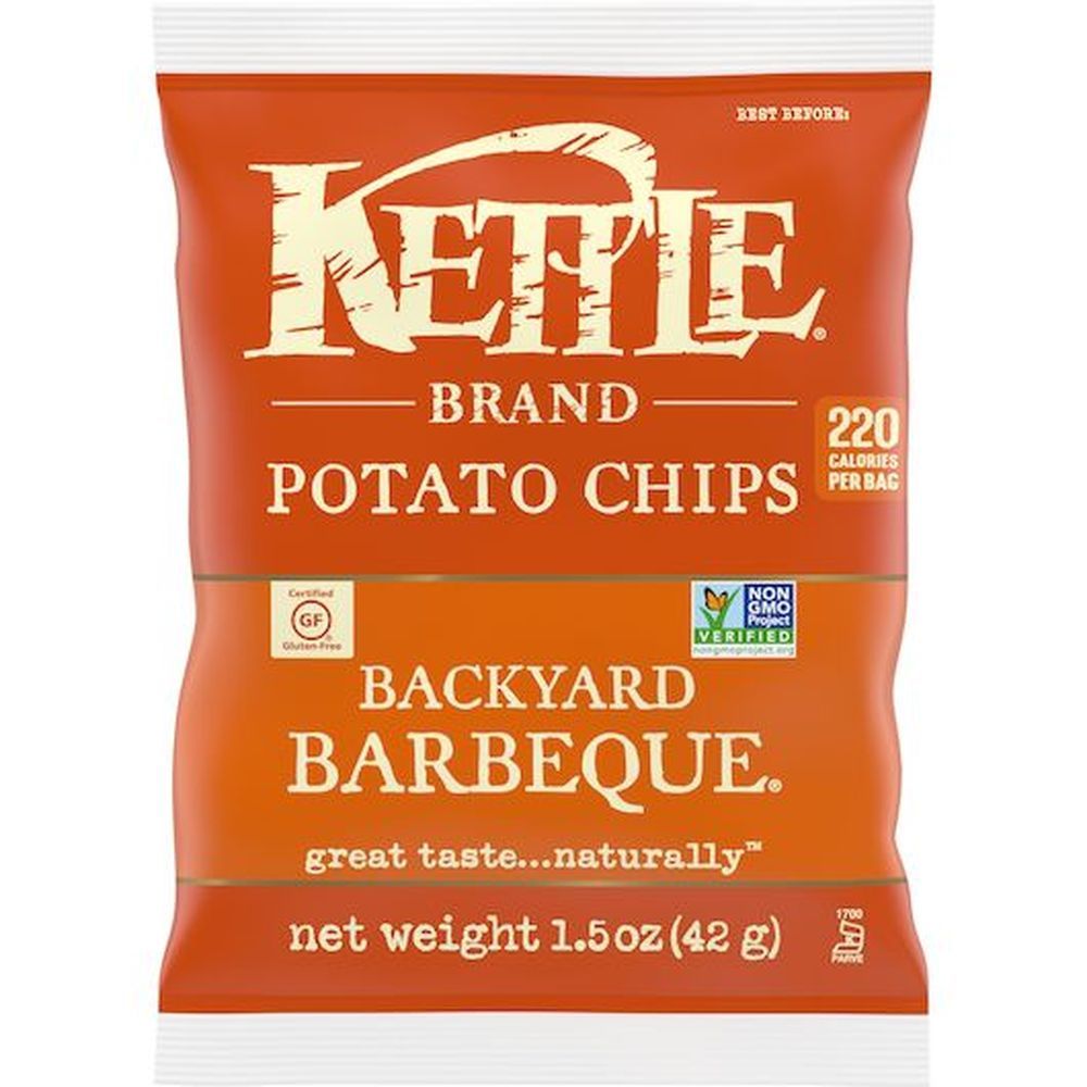 Kettle Brand Backyard Barbeque Potato Chips, 1.5 Ounce -- 24 Per Case