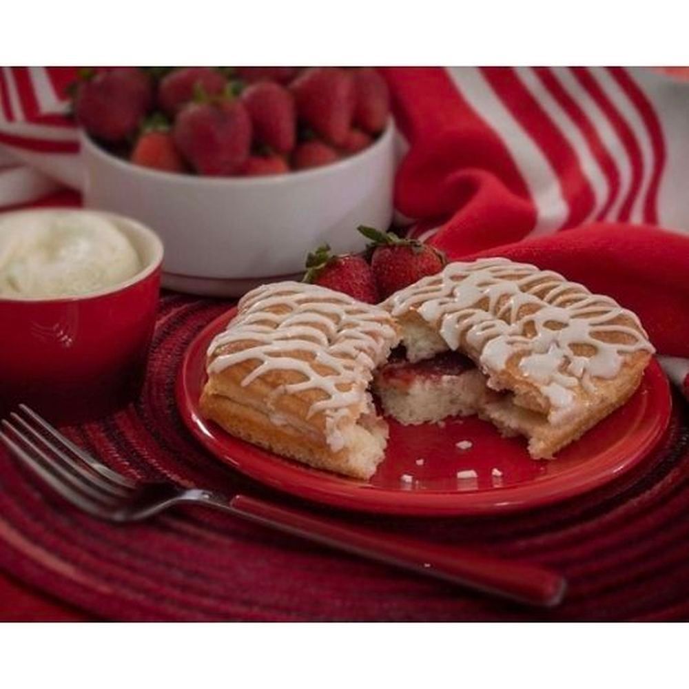 Miss Emmie's Thaw And Serve Iced Strawberry Cheese Danish, 5 Ounce -- 45 Per Case