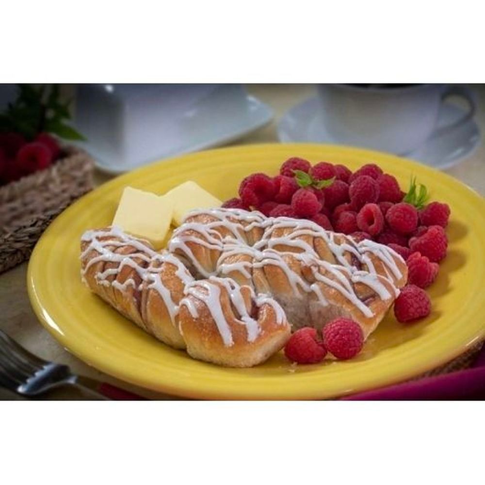 Miss Emmie's Iced Raspberry Twist Danish, 5 Ounce -- 45 Per Case