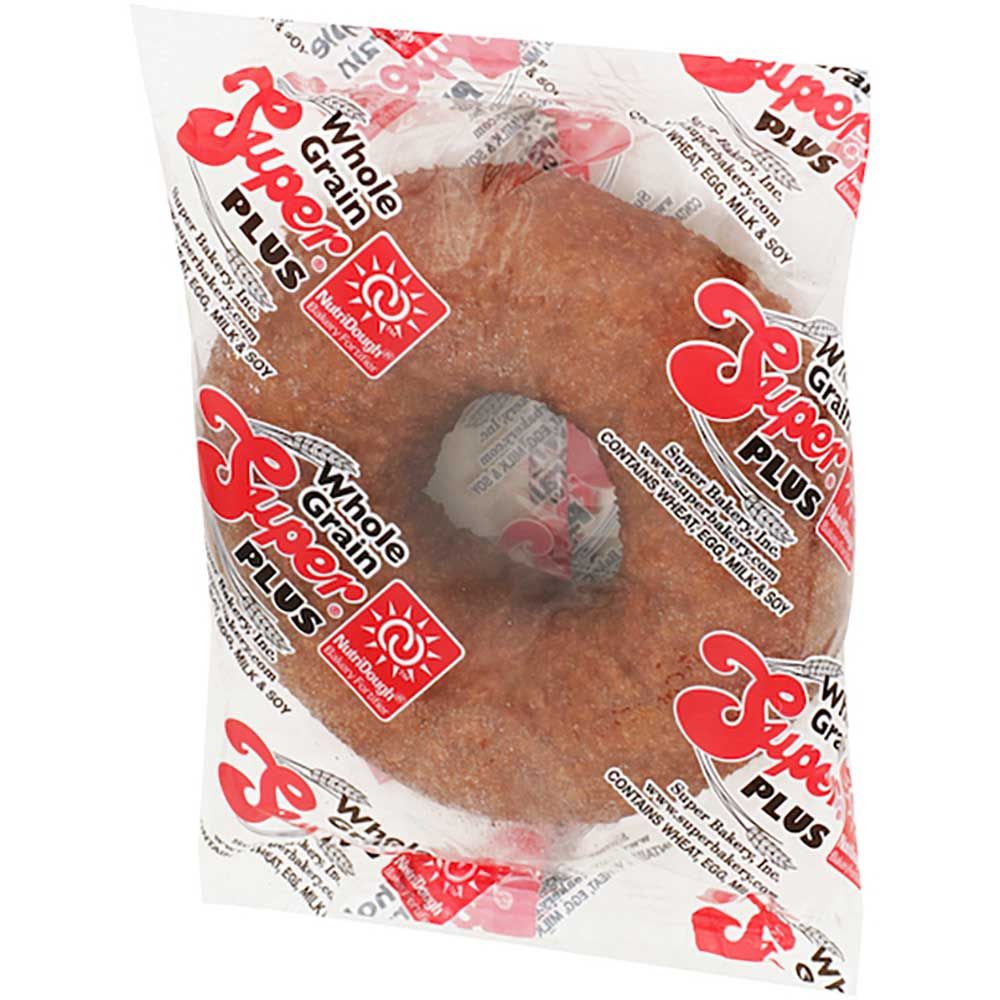 Super Bakery Whole Grain Super Plus Cake Donut, 3.05 Ounce -- 80 Per Case