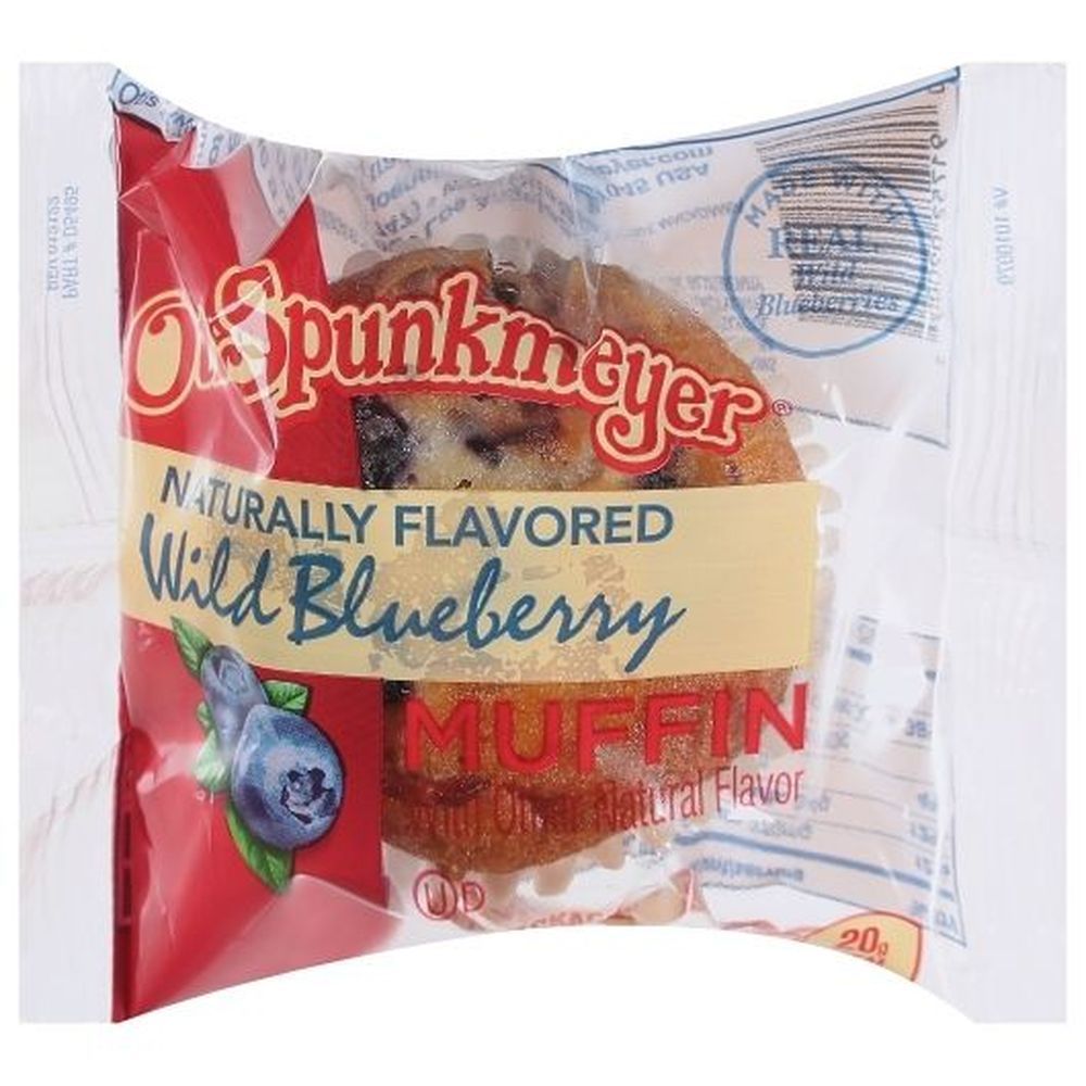 Otis Spunkmeyer Delicious Essentials Wild Blueberry Muffin, 2.25 Ounce -- 96 Per Case