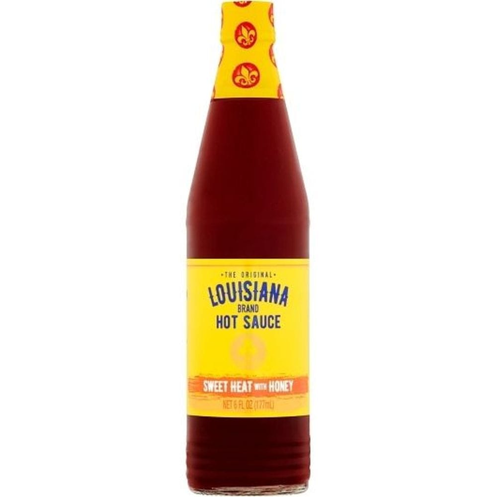 Louisiana Original Sweet Heat With Honey Hot Sauce, 6 Fluid Ounce Bottle -- 12 Per Case