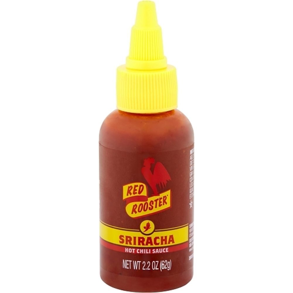 Red Rooster Mini Sriracha Hot Chili Sauce, 2.20 Ounce Bottle -- 45 Per Case