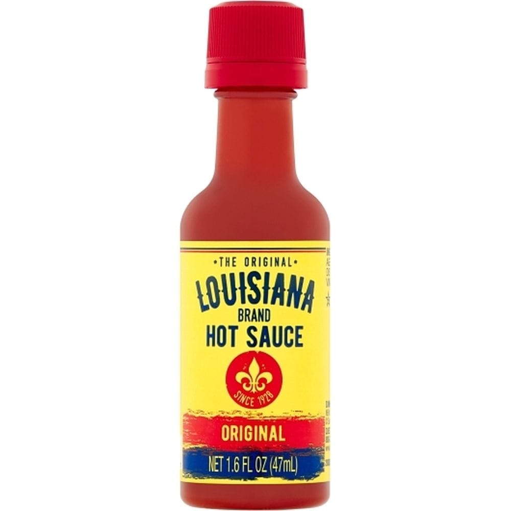 Louisiana Hot Sauce 1.6 Ounce Mini Hot Sauce, 144 Count