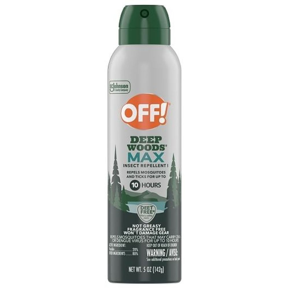 Off! Deep Woods Max Insect Repellent I Aerosol Spray, 5 Ounce -- 12 Per Case