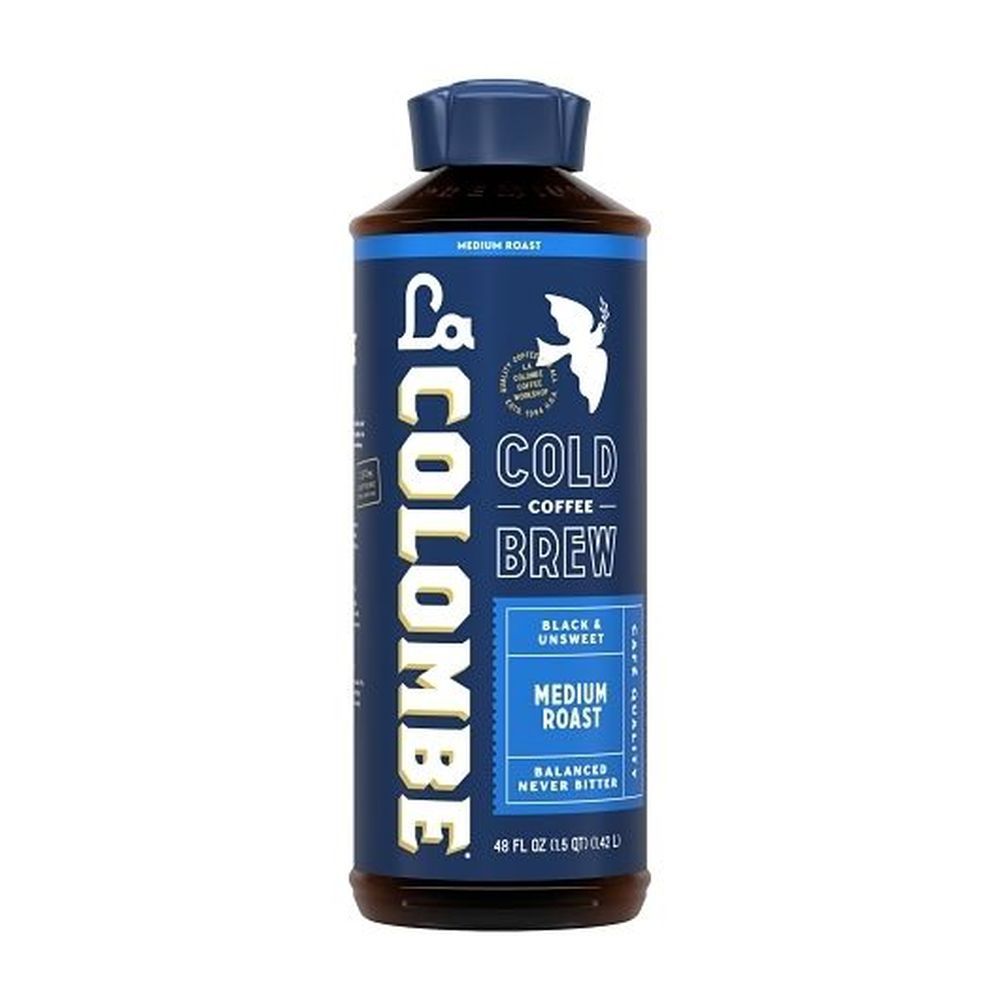 La Colombe Medium Roast Cold Brew Coffee, 48 Ounce -- 6 Per Case