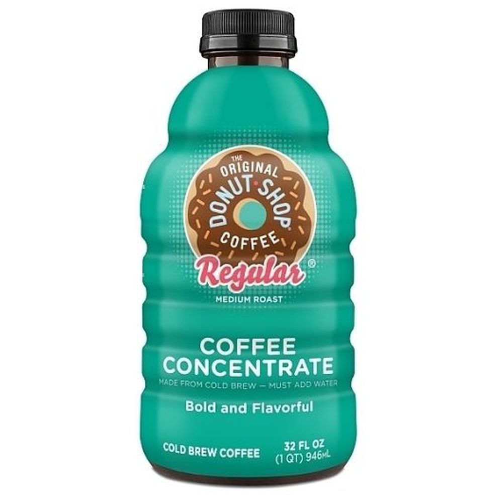 Donut Shop Regular Medium Roast Coffee Concentrate, 1 Gallon -- 6 Per Case
