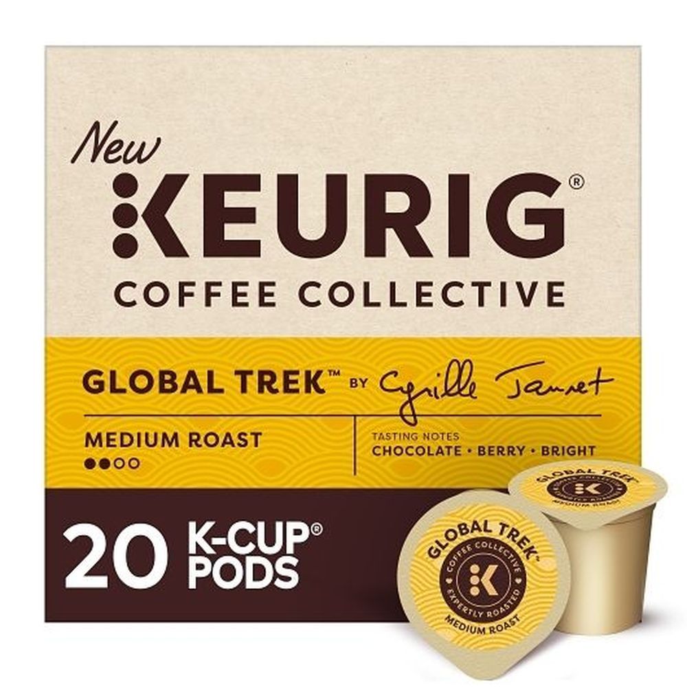 Keurig Global Trek Medium Roast K-cup Coffee Pod, 20 Count -- 4 Per Case