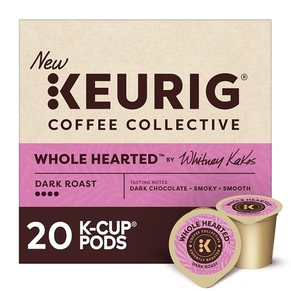 Keurig Wholehearted Dark Roast K-cup Coffee Pod, 20 Count -- 4 Per Case
