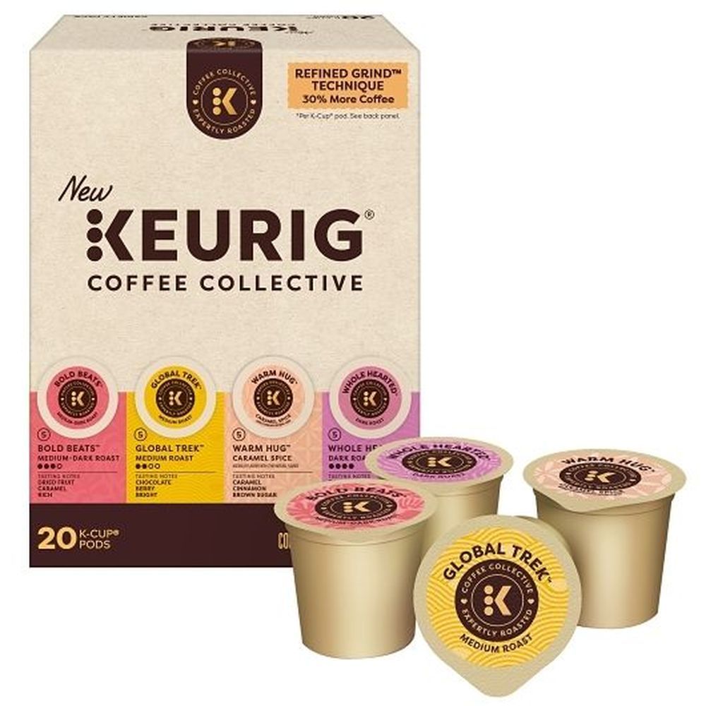 Keurig K-cup Coffee Pod - Variety Pack, 20 Count -- 4 Per Case