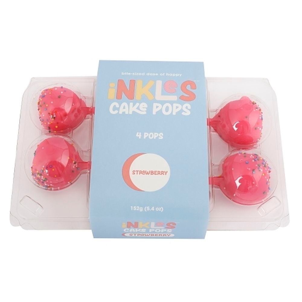 Coco Bakery Rainbow Strawberry Cake Pop, 5.4 Ounce -- 18 Per Case