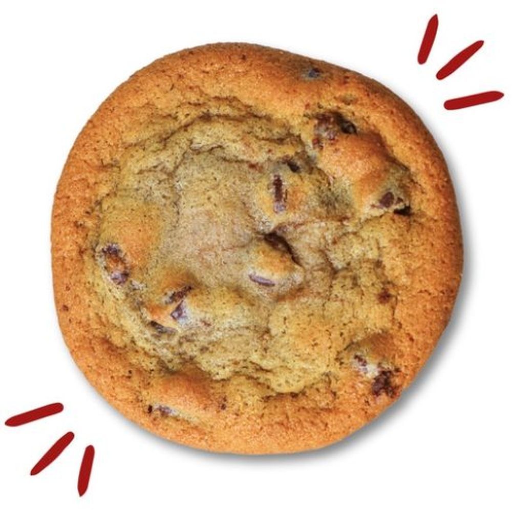 Companion Baking Chocolate Chip Hot Box Cookie Dough, 0.12 Pound -- 150 Per Case