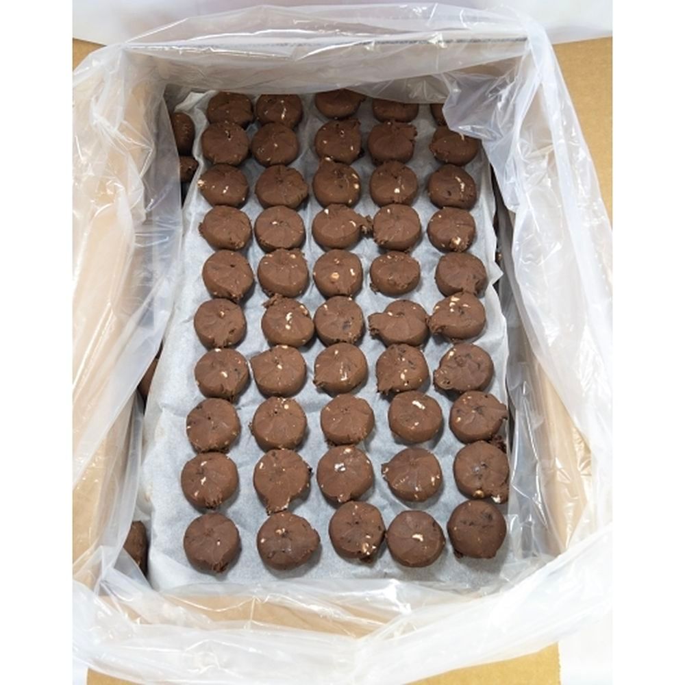 Companion Baking Chocolate White Chocolate Chip Hot Box Cookie Dough, 1.9 Ounce -- 300 Per Case